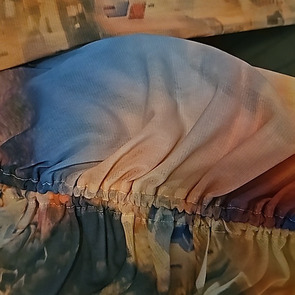 Urban Outfitters Ruched Mesh Top Size M NWOT - Picture 5 of 5